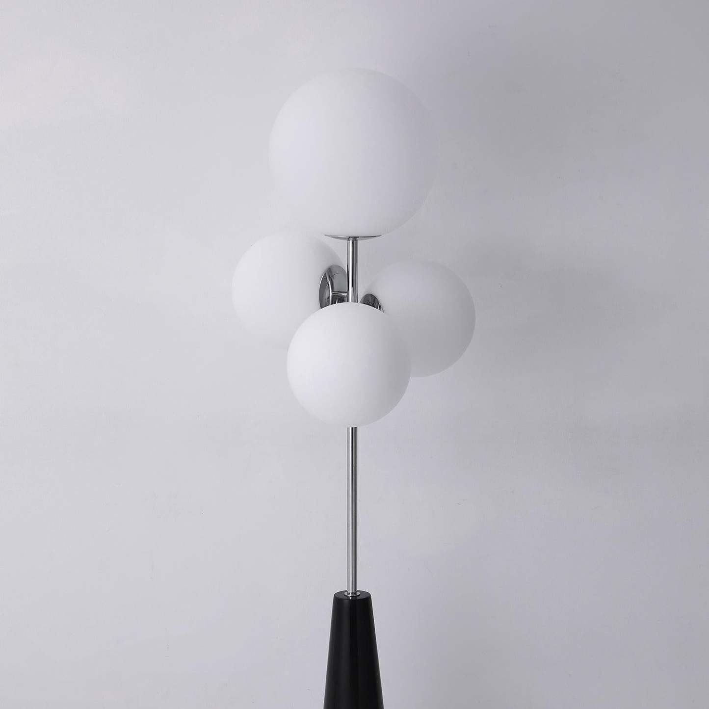 Verona Lava Column Glass Floor Lamp