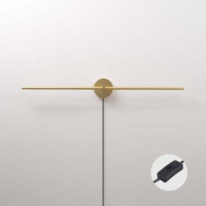 Minimalista Lineal LED Enchufe Aplique