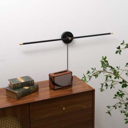 Minimalista Lineal LED Enchufe Aplique