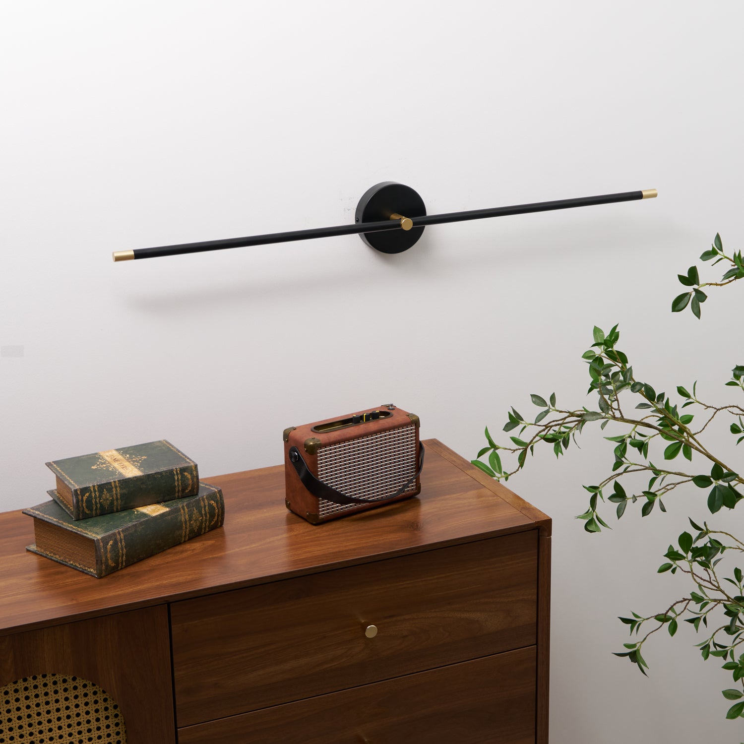 Minimalista Lineal LED Enchufe Aplique