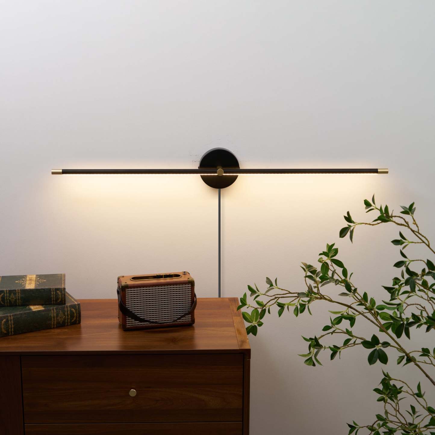 Minimalista Lineal LED Enchufe Aplique