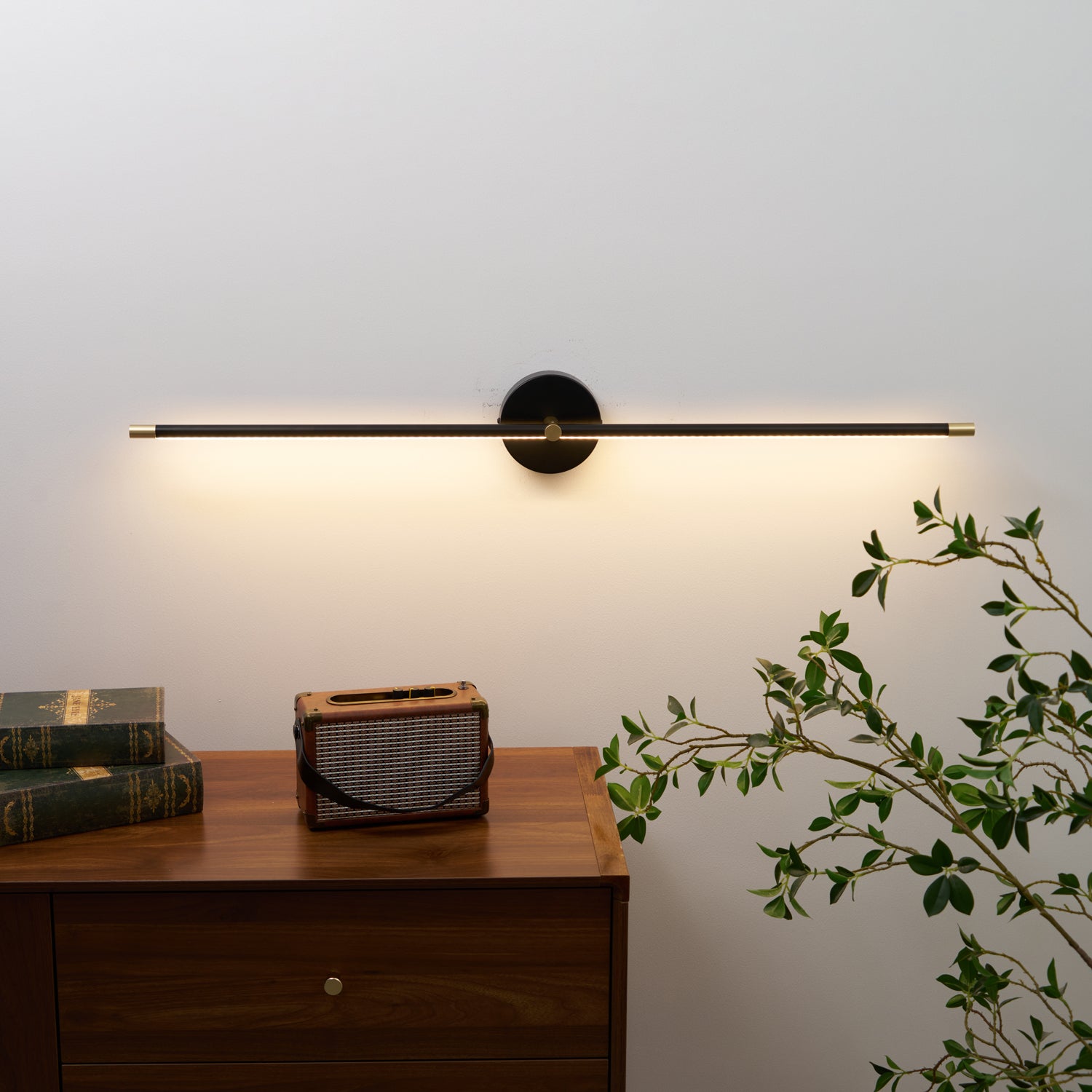 Minimalista Lineal LED Enchufe Aplique