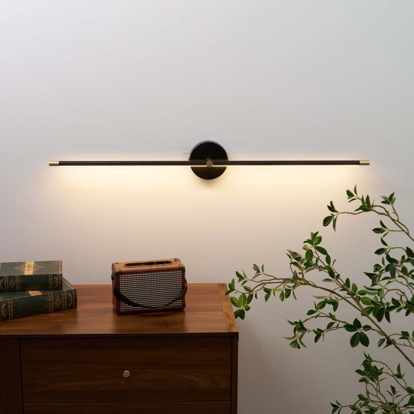 Minimalista Lineal LED Enchufe Aplique