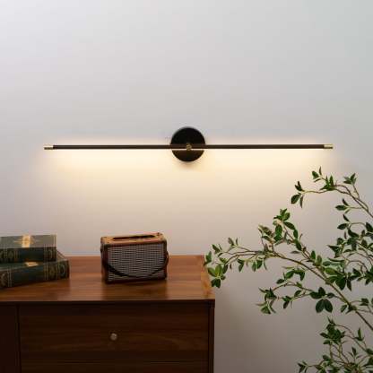 Minimalista Lineal LED Enchufe Aplique