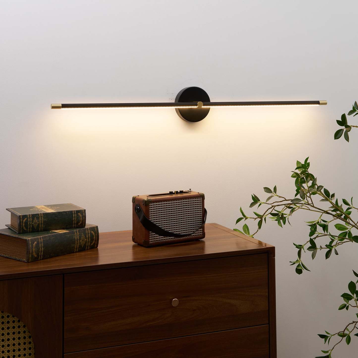 Minimalista Lineal LED Enchufe Aplique