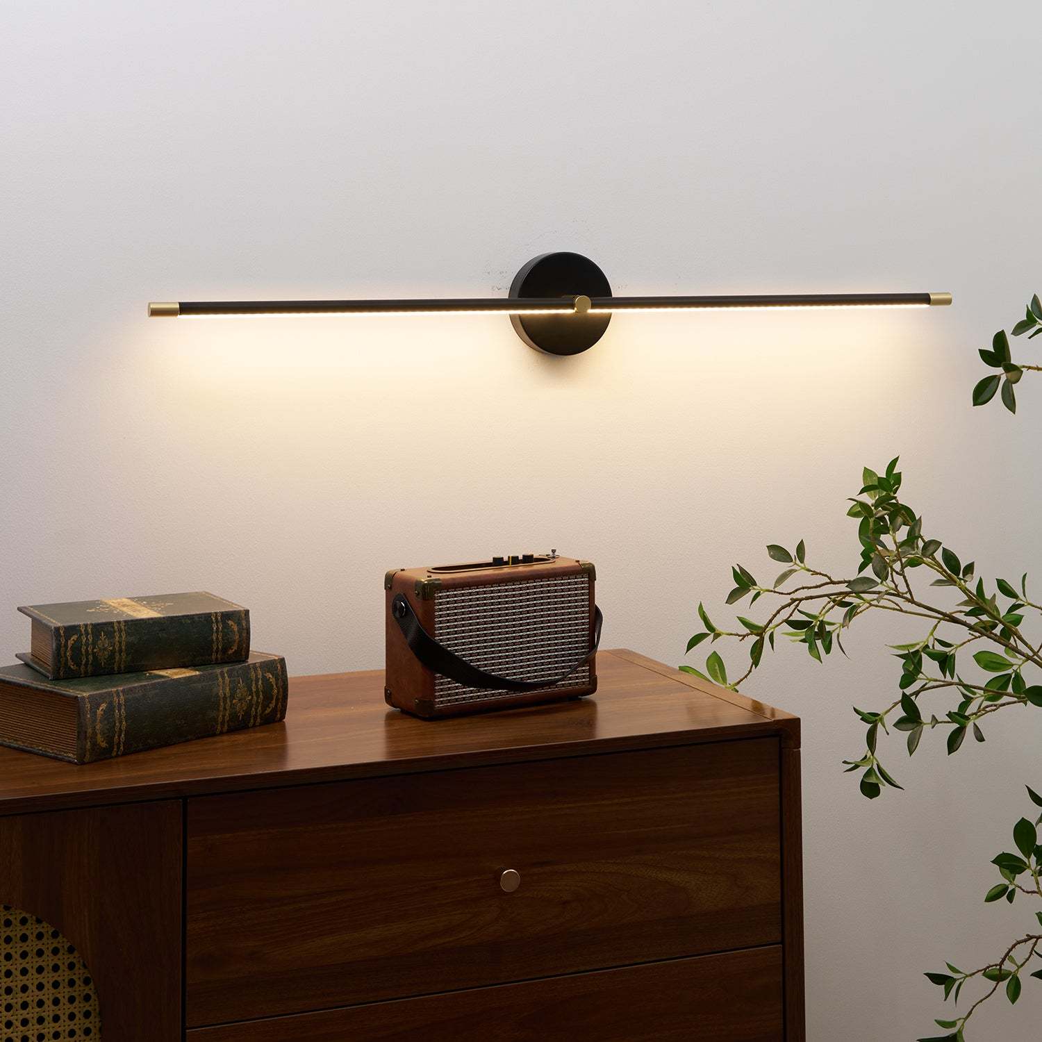Minimalista Lineal LED Enchufe Aplique