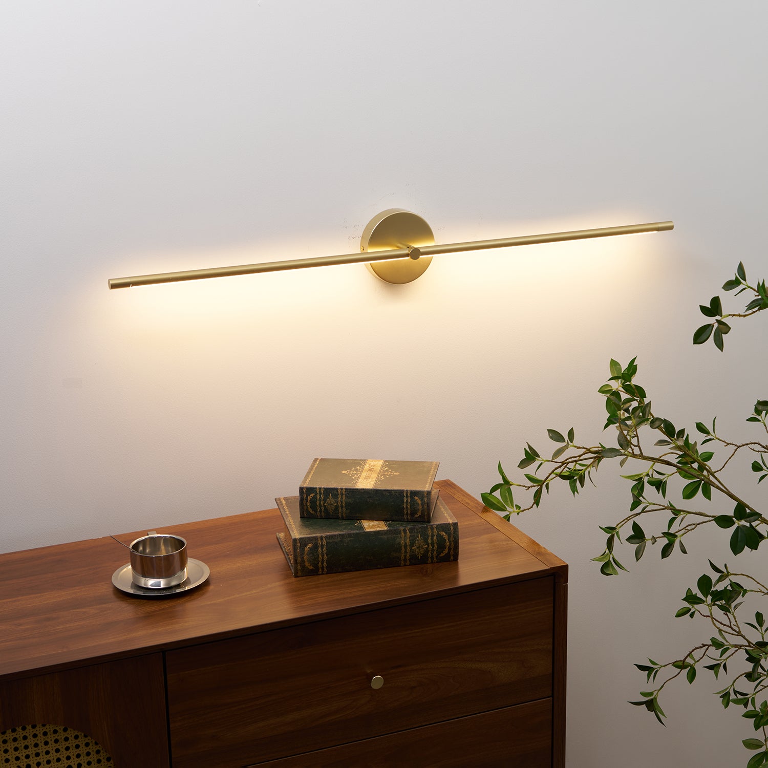 Minimalista Lineal LED Enchufe Aplique