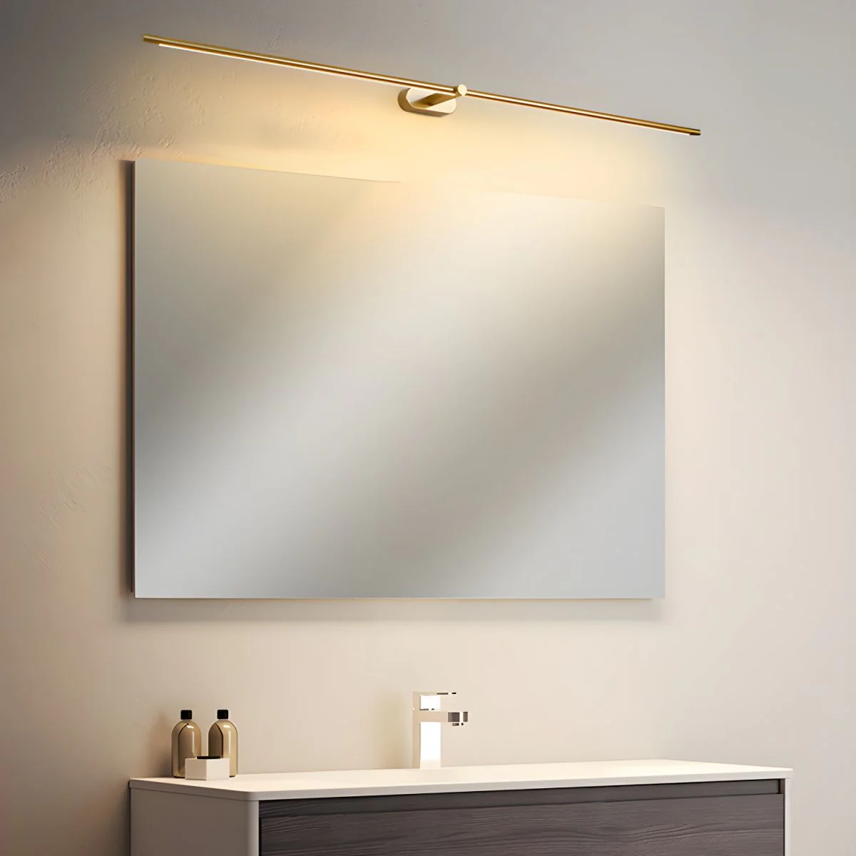 Axis Minimalist Linear Metal Wall Light