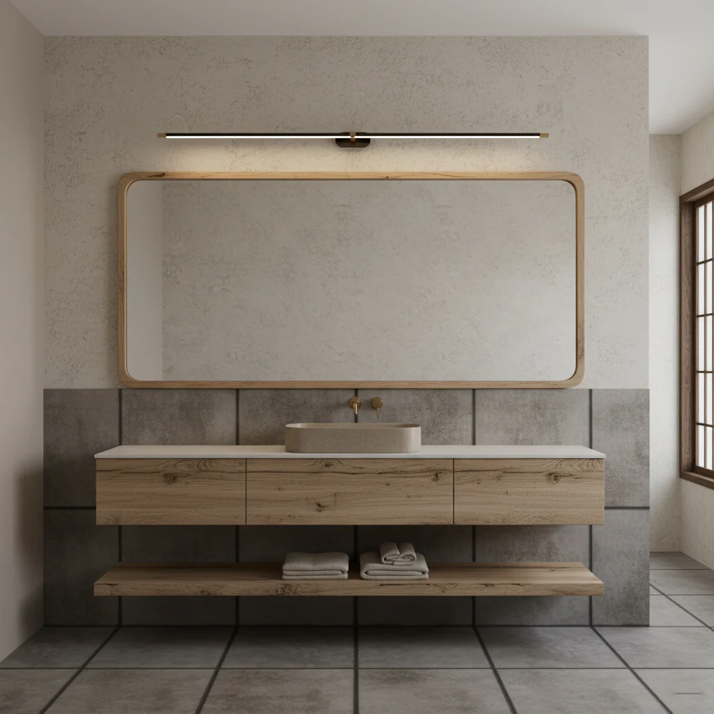 Axis Minimalist Linear Metal Wall Light