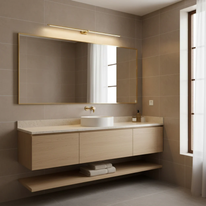 Axis Minimalist Linear Metal Wall Light