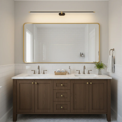 Axis Minimalist Linear Metal Wall Light