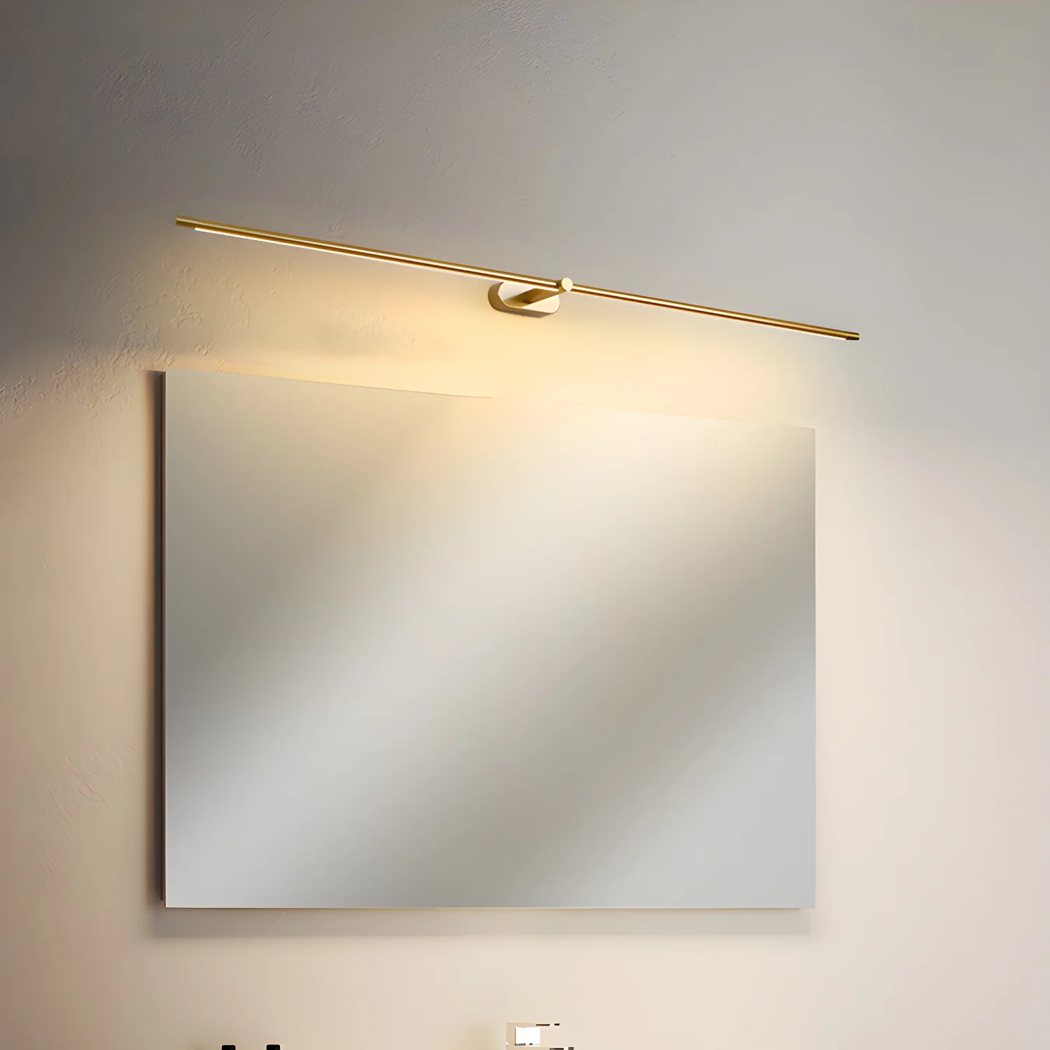 Axis Minimalist Linear Metal Wall Light