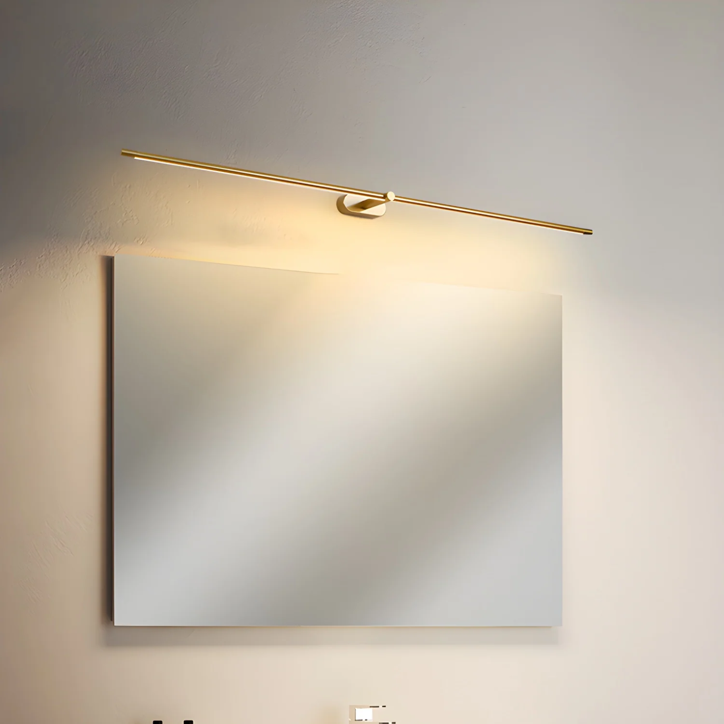 Axis Minimalist Linear Metal Wall Light
