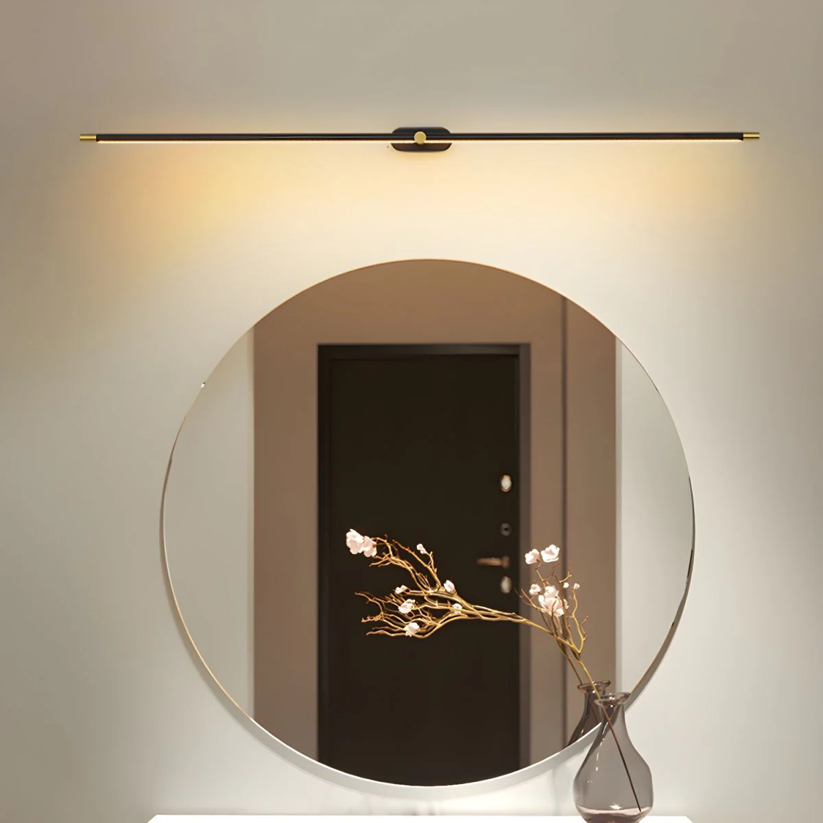 Axis Minimalist Linear Metal Wall Light