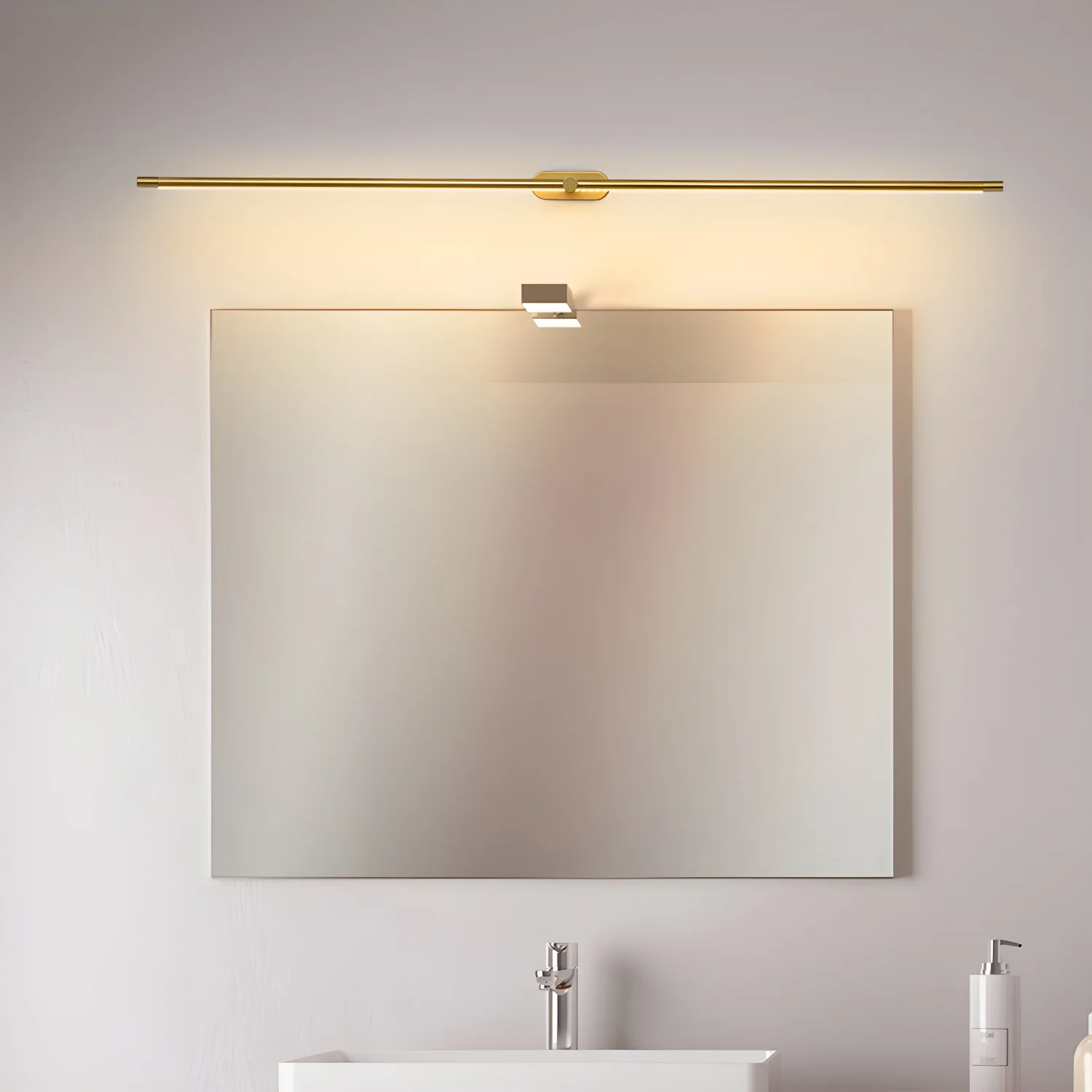 Axis Minimalist Linear Metal Wall Light