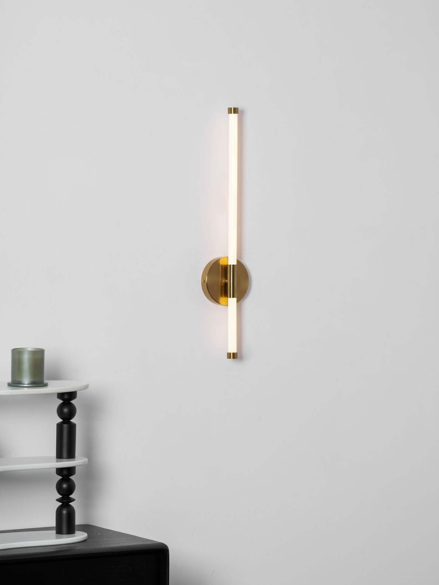 Minimalista Vertical Aplique