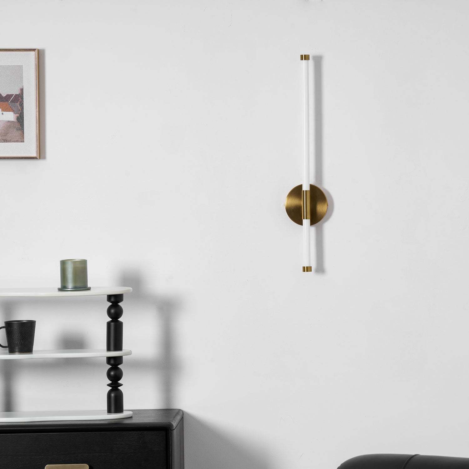 Minimalista Vertical Aplique