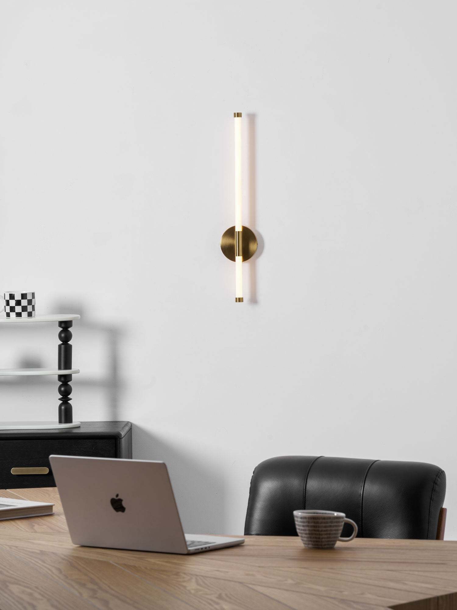Minimalista Vertical Aplique