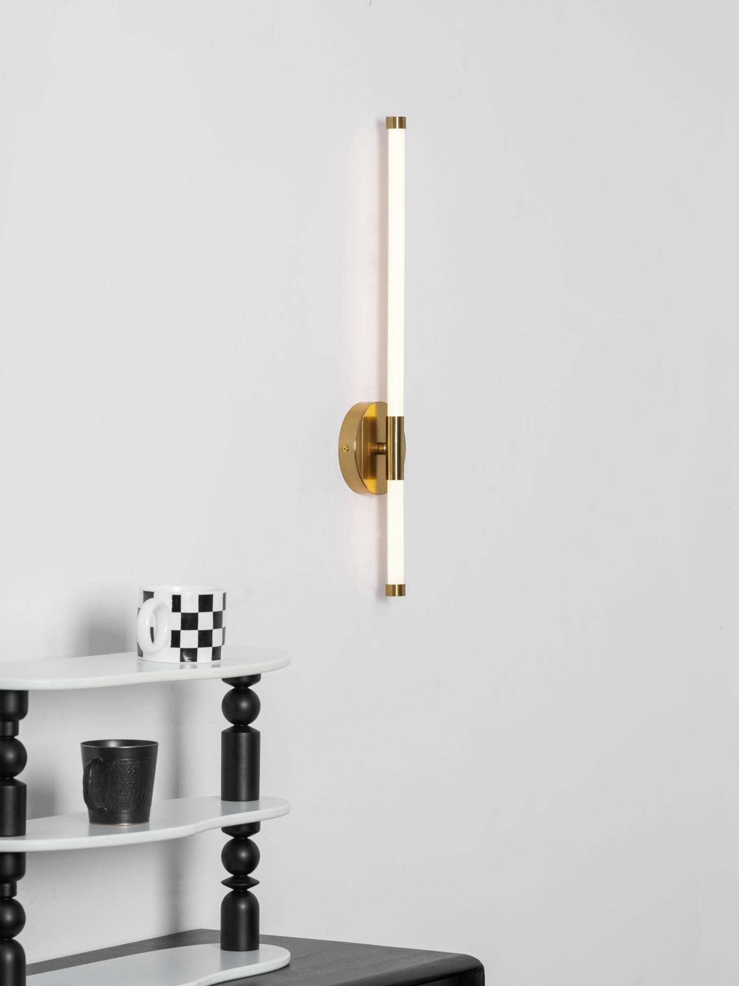 Minimalista Vertical Aplique