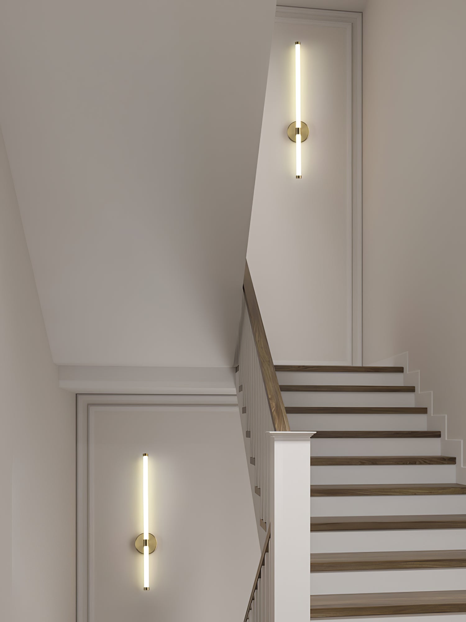 Minimalista Vertical Aplique
