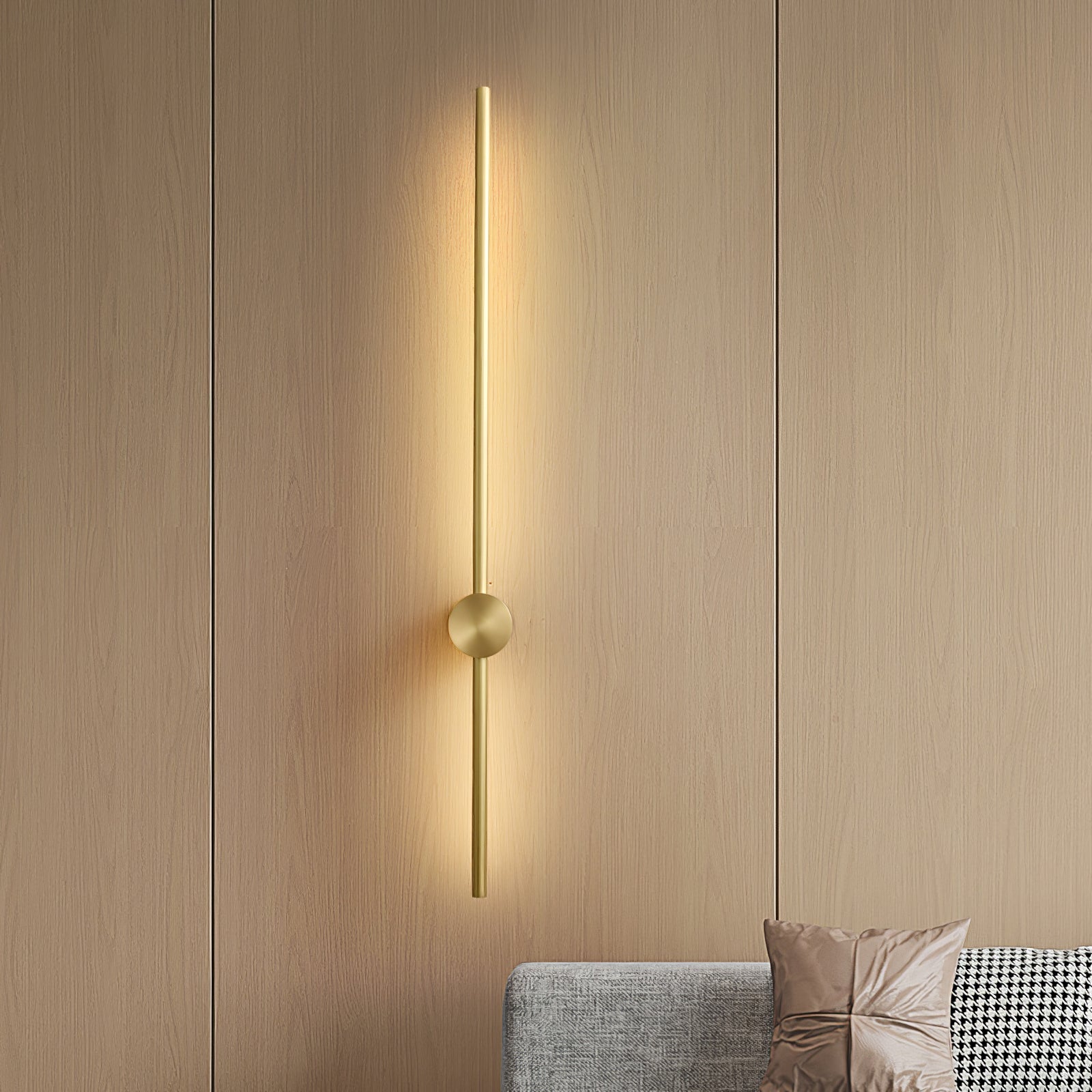 Minimalista Vertical Aplique
