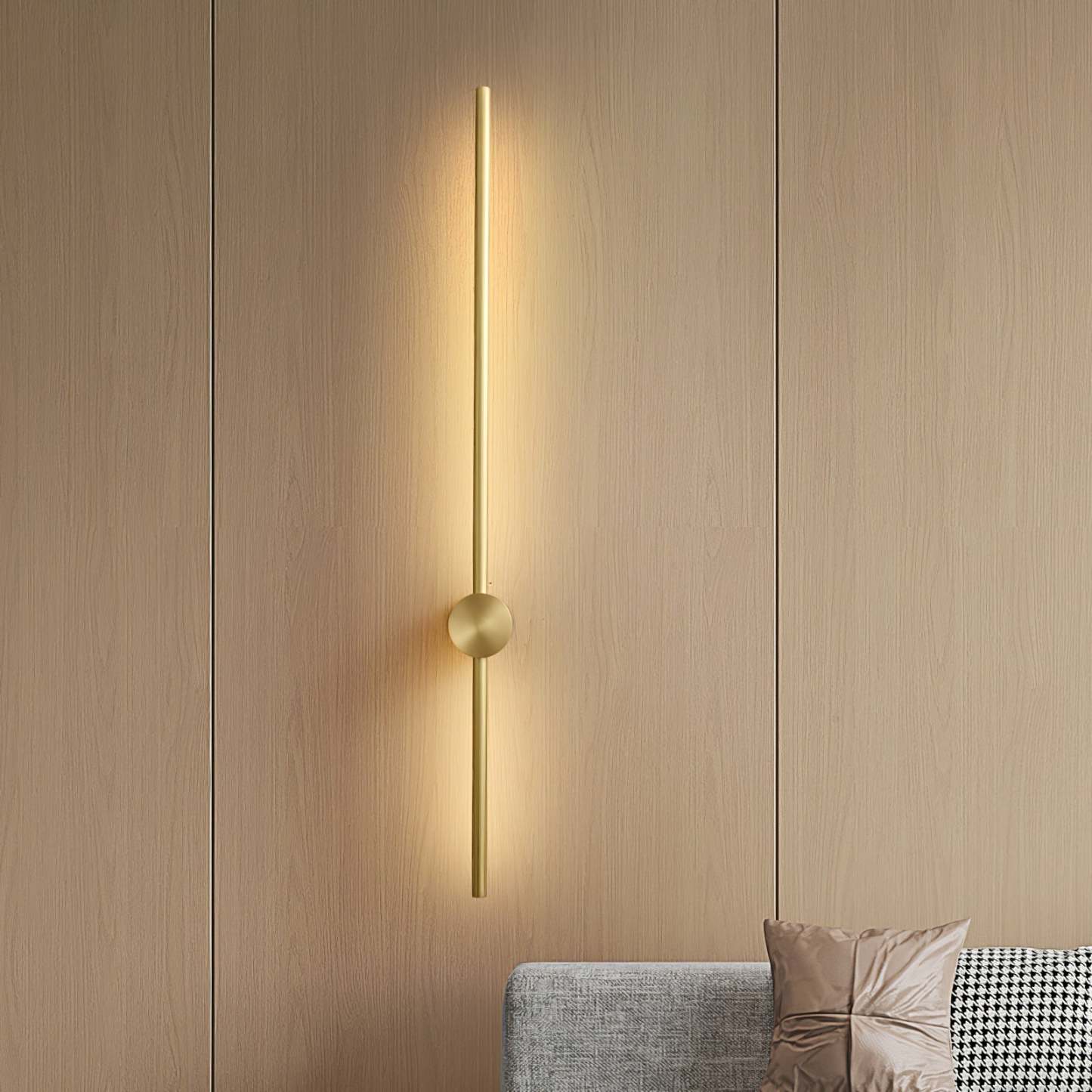 Minimalista Vertical Aplique