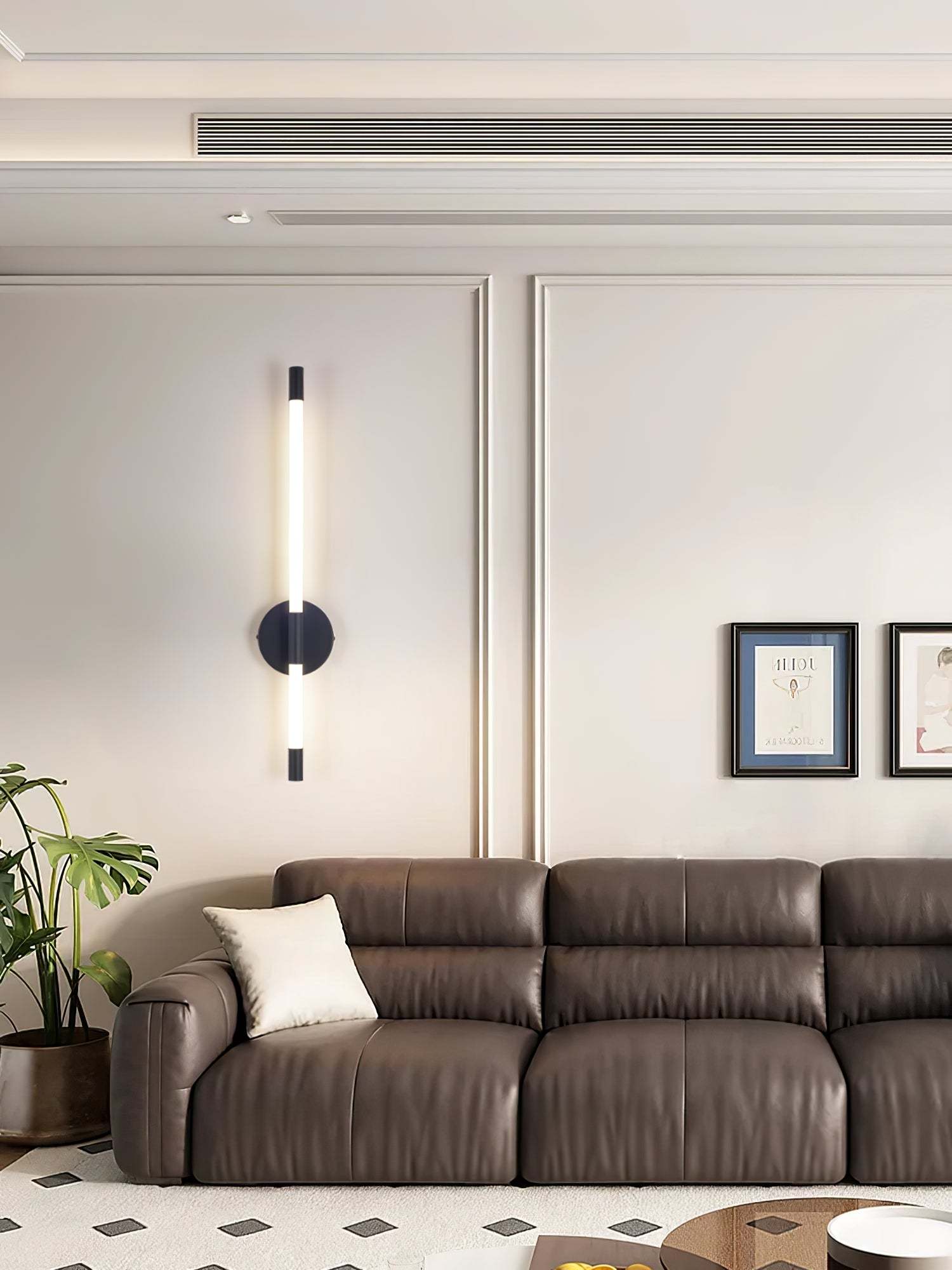 Minimalista Vertical Aplique