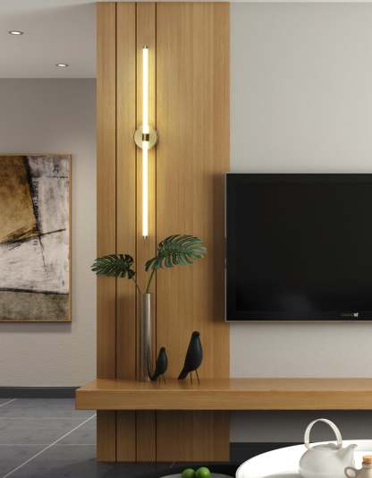 Minimalista Vertical Aplique