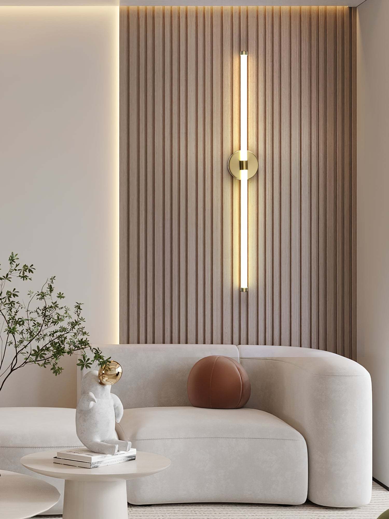 Minimalista Vertical Aplique