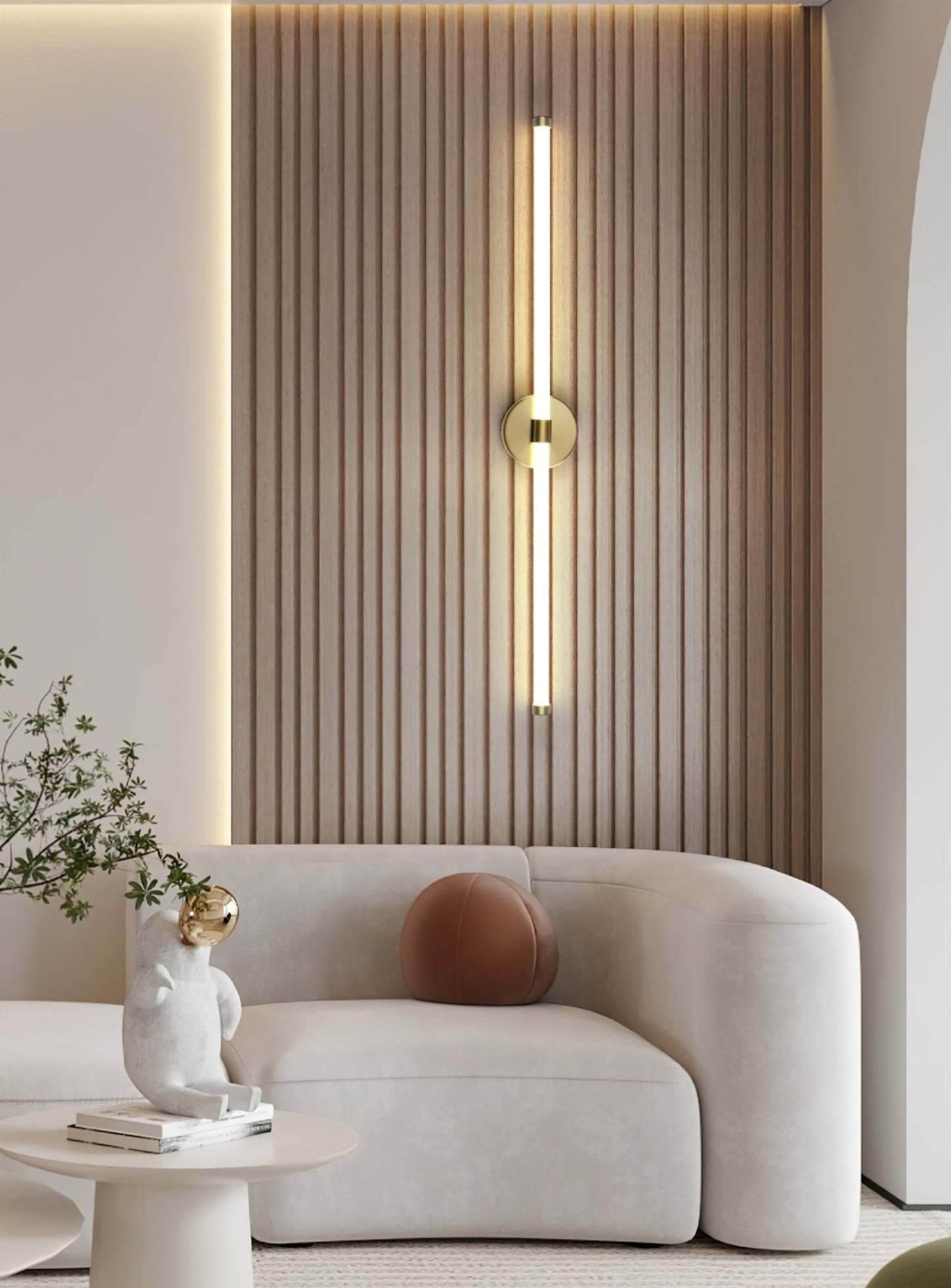 Minimalista Vertical Aplique