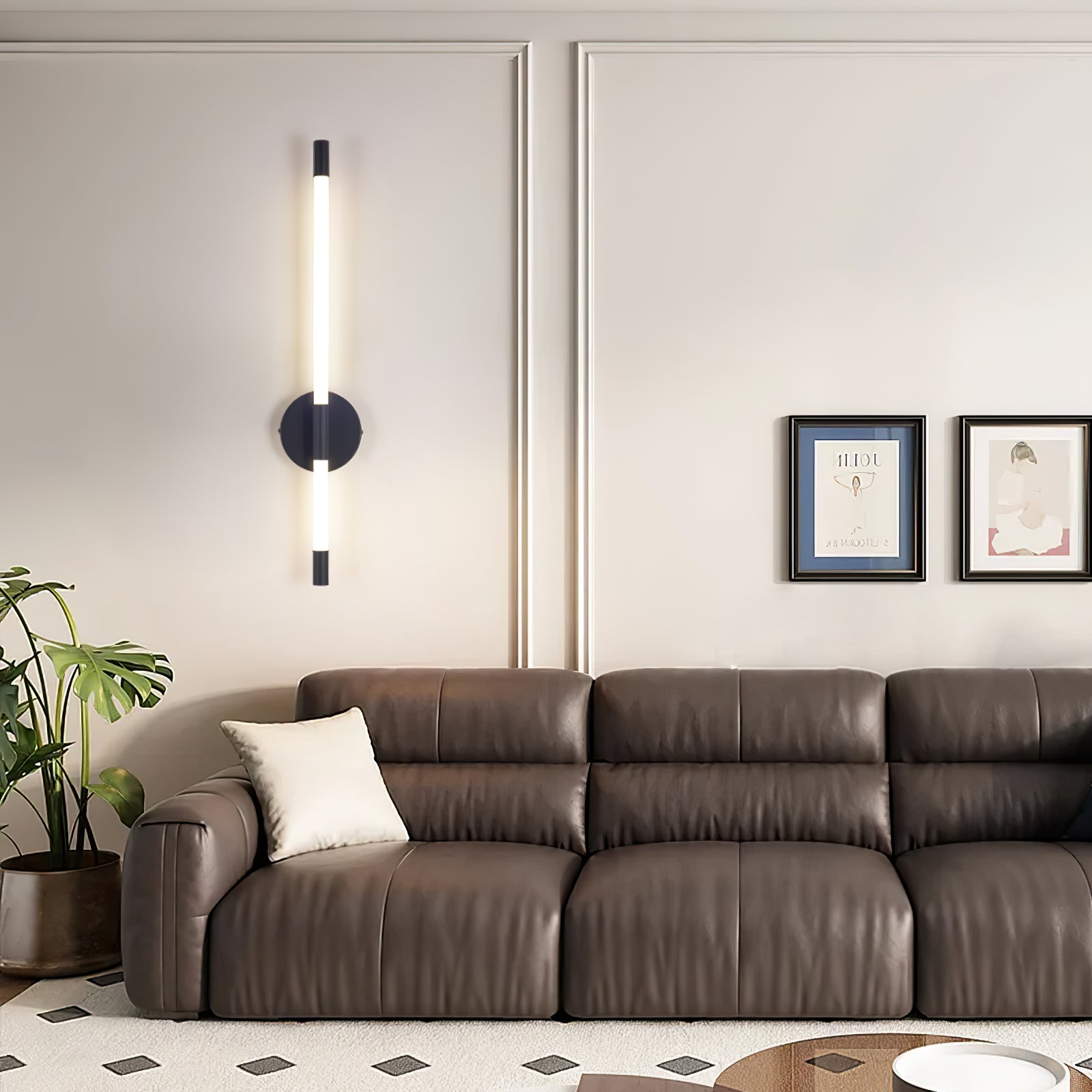 Minimalista Vertical Aplique