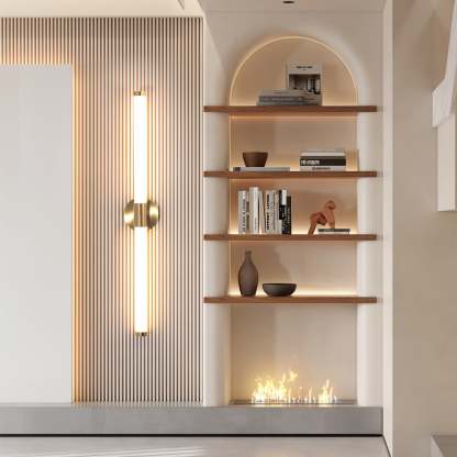 Minimalista Vertical Aplique