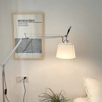 Axis Modern Chrome Floor Lamp