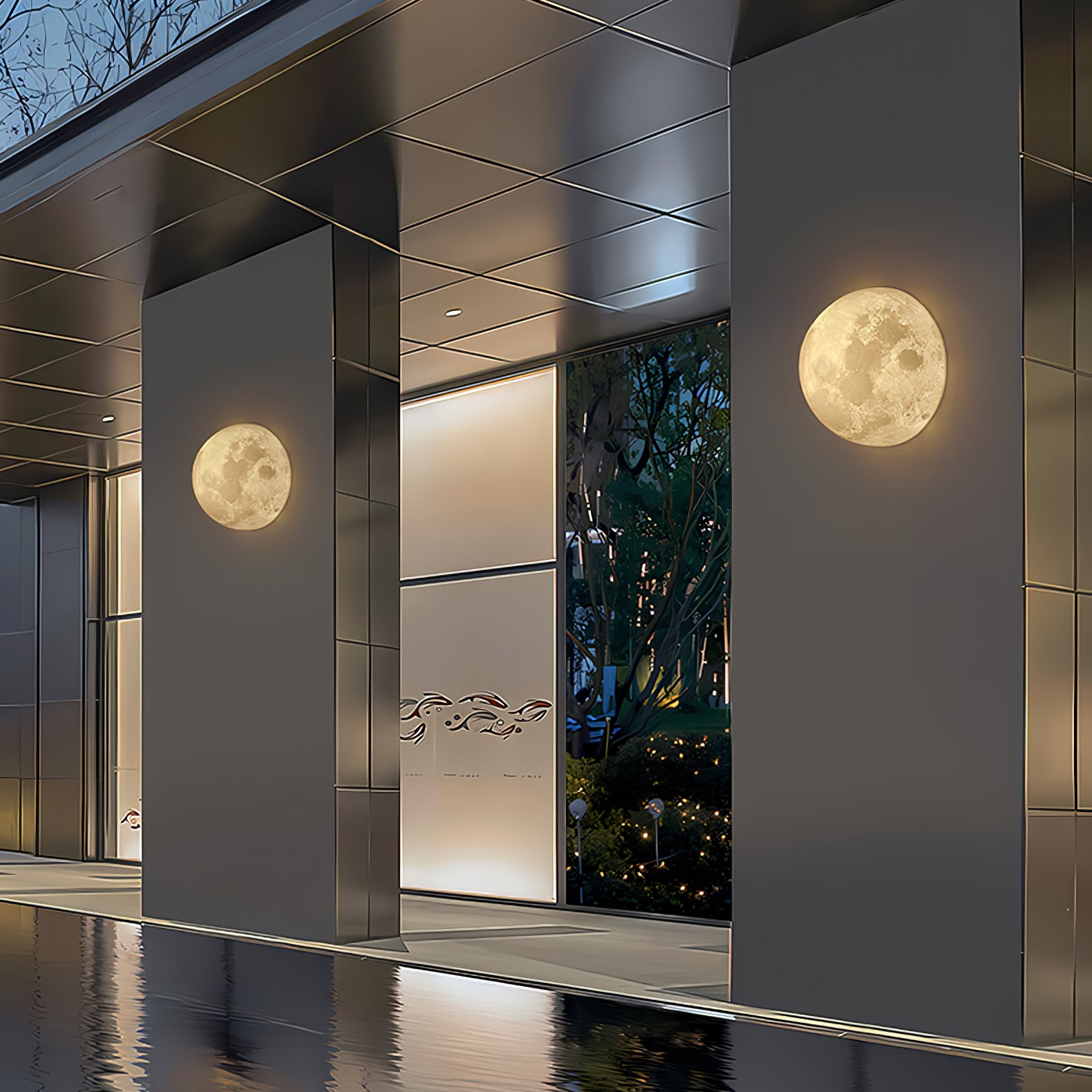 Moon 3D Aplique