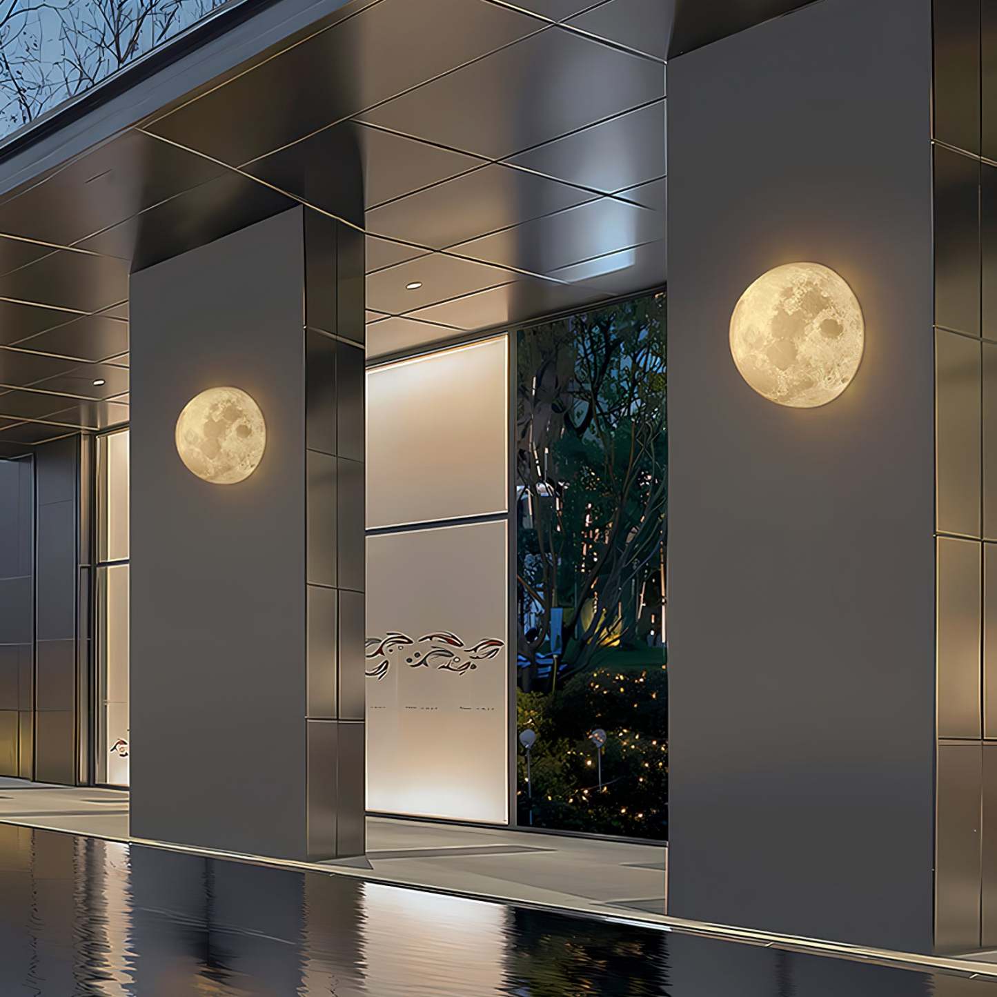 Moon 3D Aplique