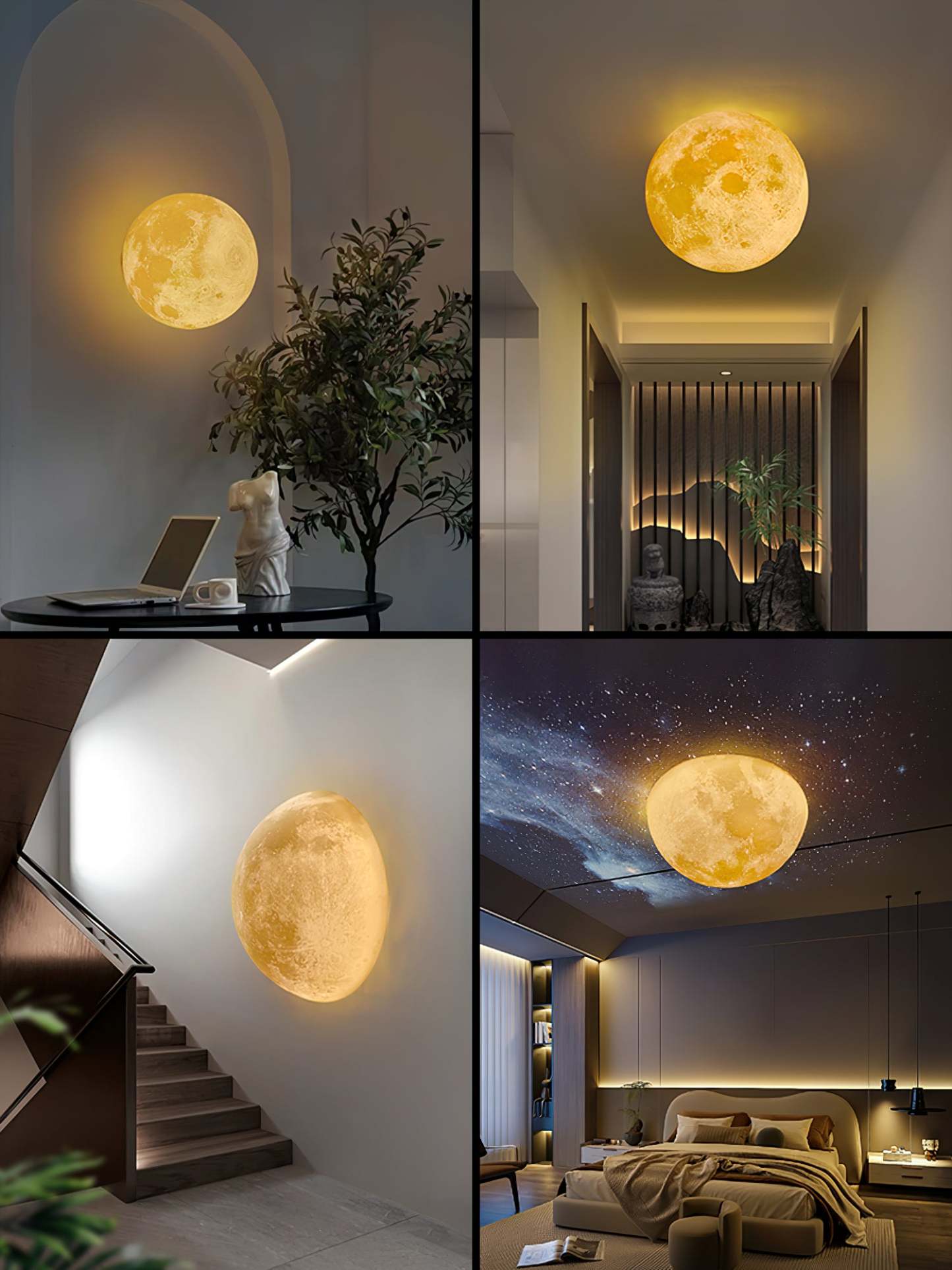 Moon 3D Aplique