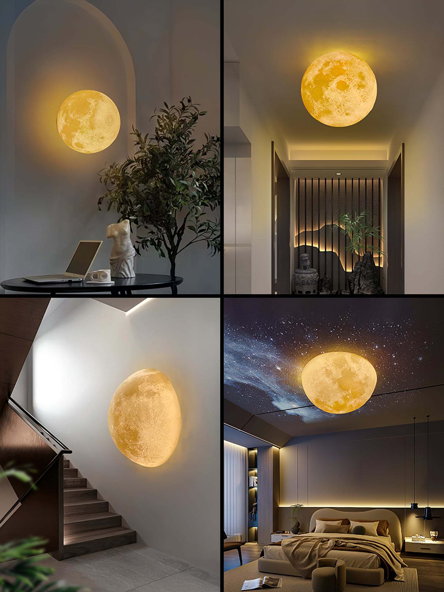Moon 3D Aplique