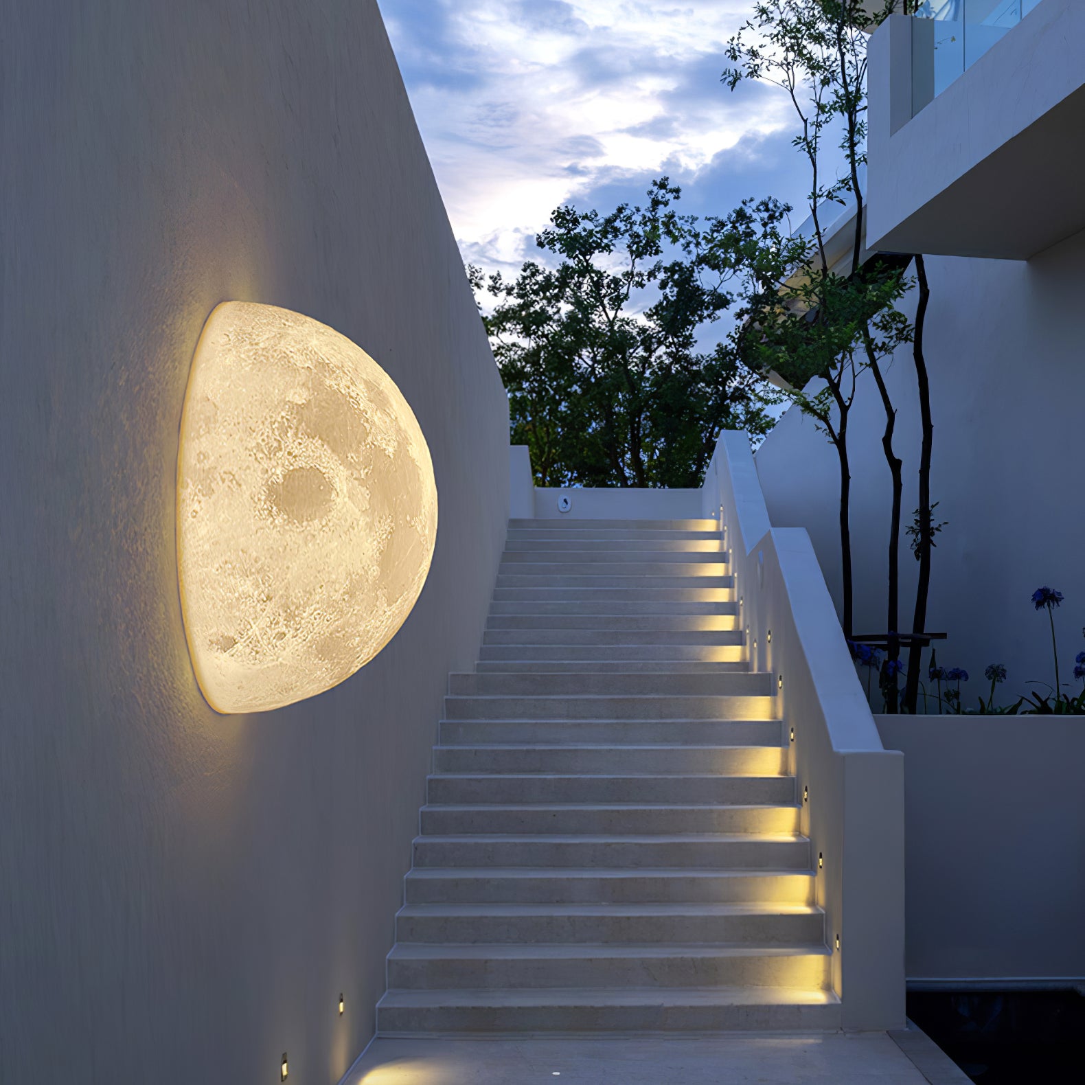 Moon 3D Aplique