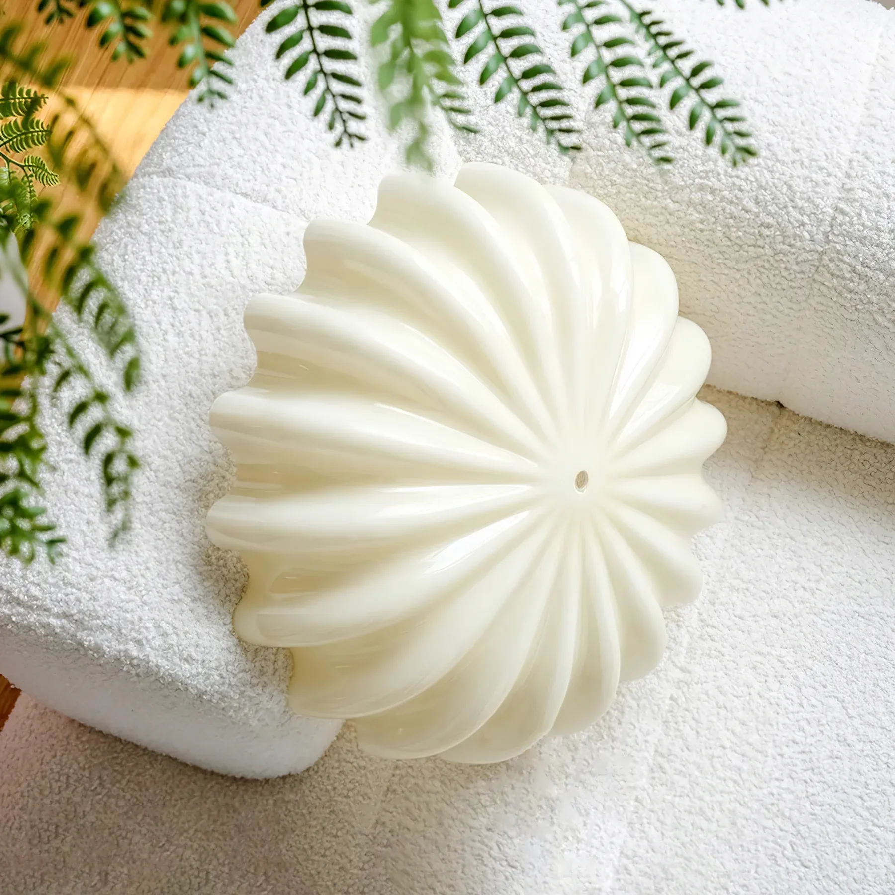 Quinn Modern Round Glass Ceiling Light Shades Bedroom Living Room