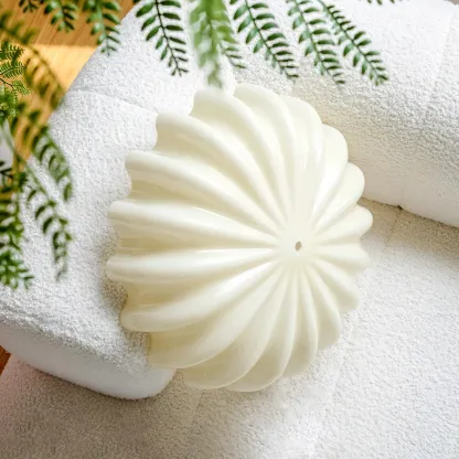 Quinn Modern Round Glass Ceiling Light Shades Bedroom Living Room