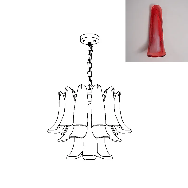 Marilyn Vintage Lujo Metal Vidrio Candelabro Sala de Estar Comedor Dormitorio