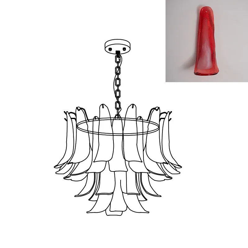 Marilyn Vintage Lujo Metal Vidrio Candelabro Sala de Estar Comedor Dormitorio