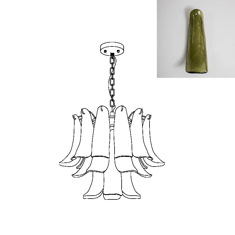 Marilyn Vintage Lujo Metal Vidrio Candelabro Sala de Estar Comedor Dormitorio