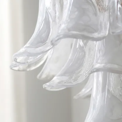 Alessio Vintage Luxury Metal Glass Chandelier Living Dining Room Bedroom