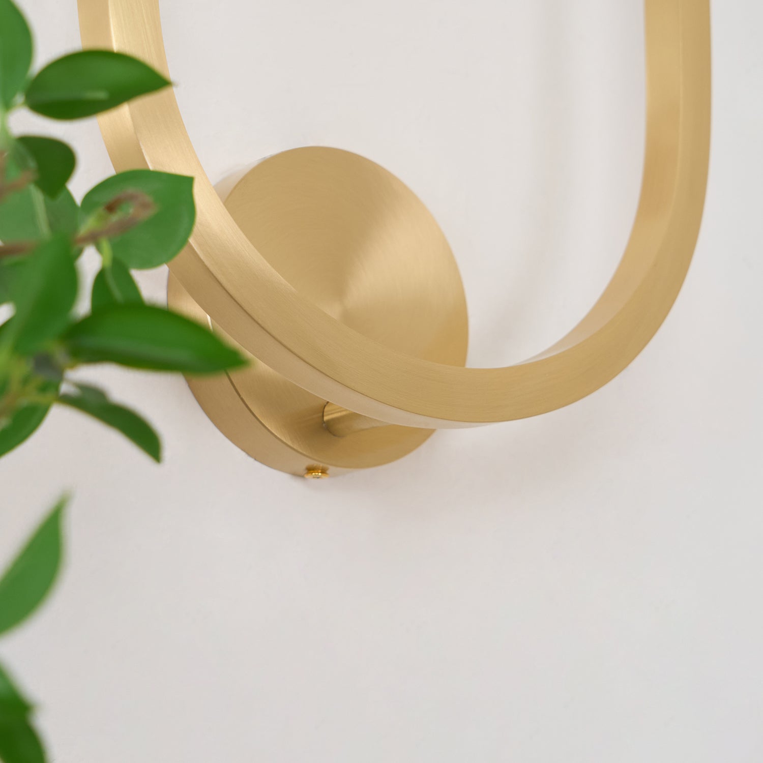 Halo Mushroom Alabaster Wall Light