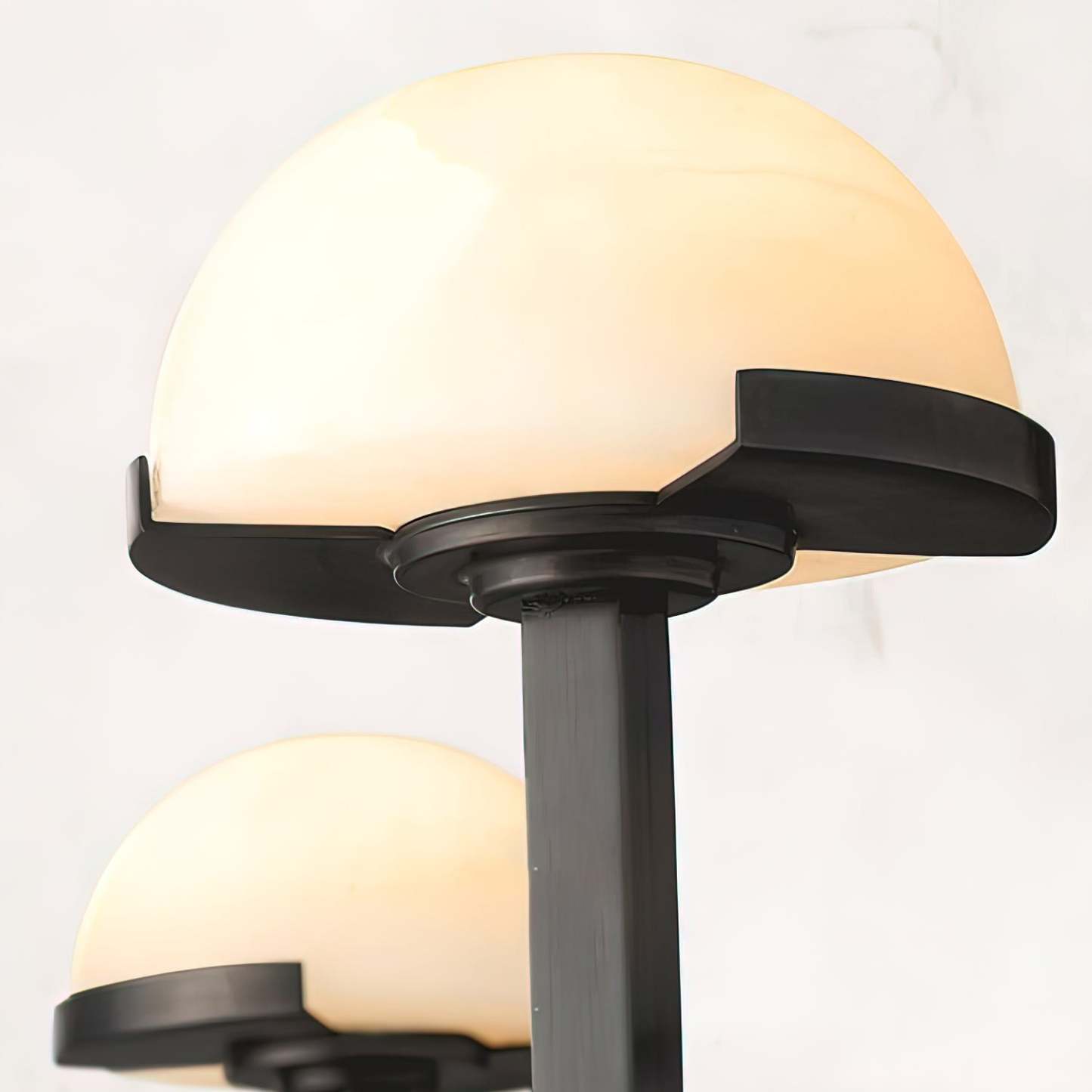 Halo Mushroom Alabaster Wall Light