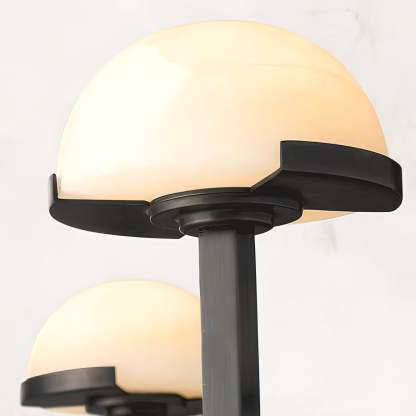 Halo Mushroom Alabaster Wall Light