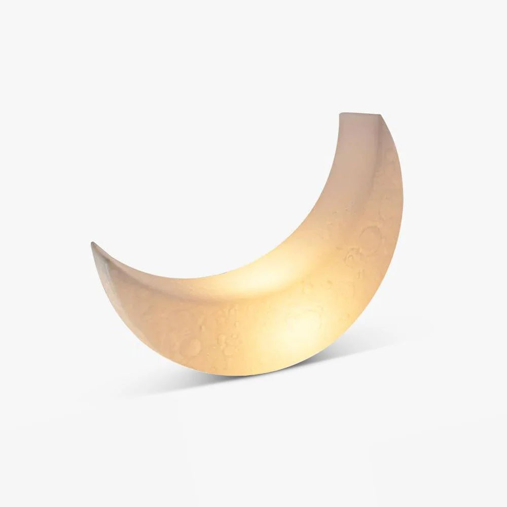 Retro Moon Resin Floor Lamp
