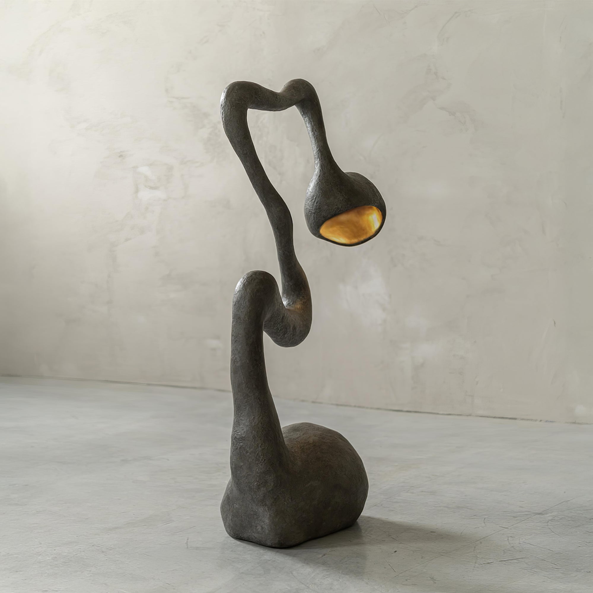 Retro Myrrh Sculpture Floor Lamp