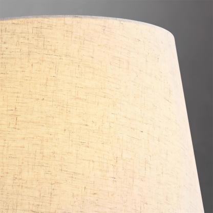 Hakka Brass Walnut Table Lamp